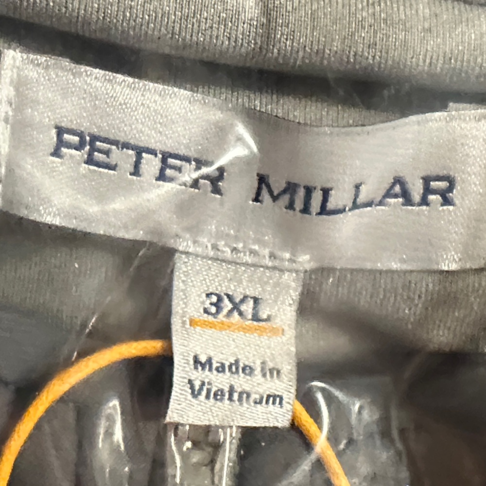NWT Peter Millar Men's New York Yankees Galway Performance Quarter-Zip Vest - Picture 7 of 7